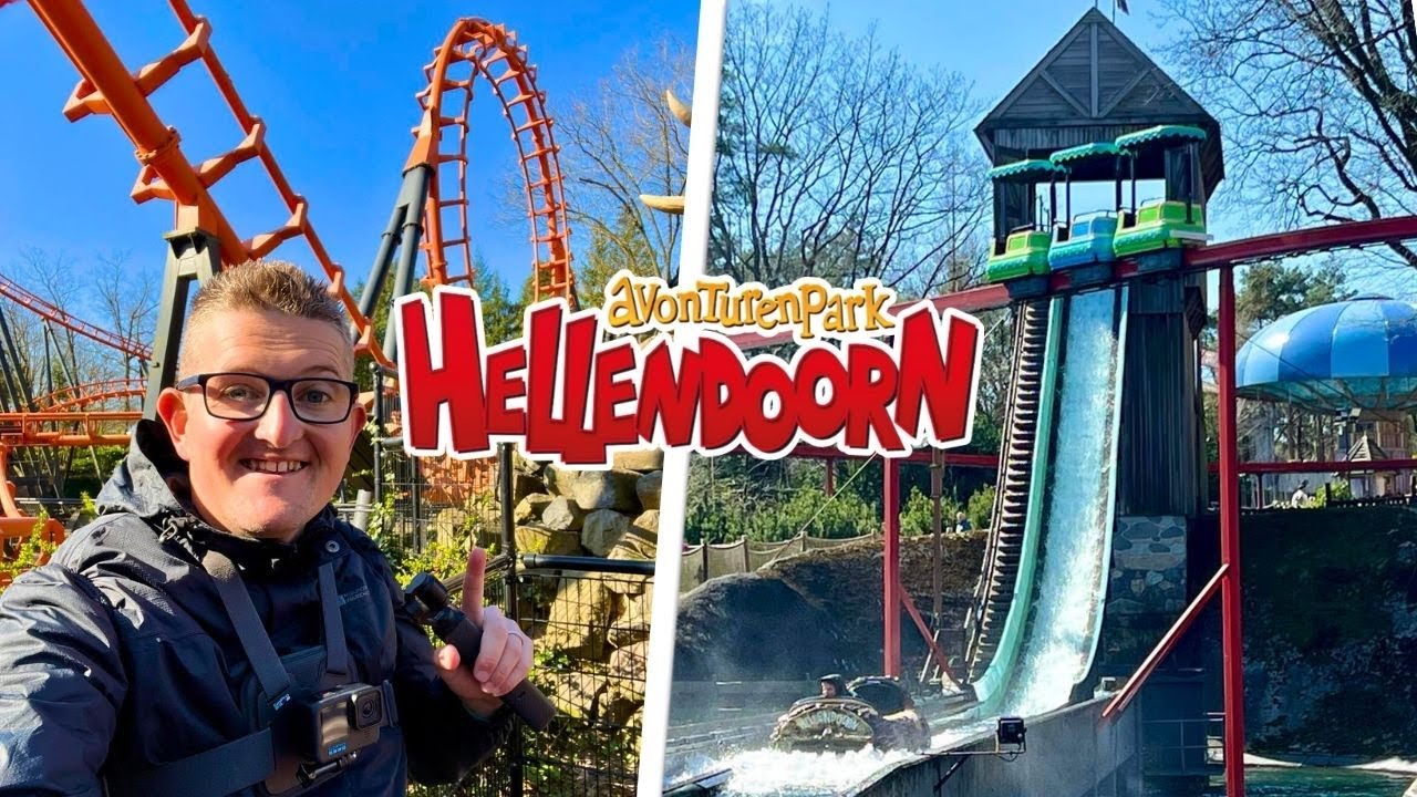 Avonturenpark Hellendoorn Vlog 2025 - Family Theme Park In The Netherlands!