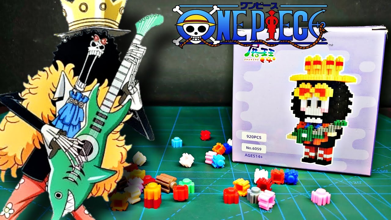#16 DIY Brook One Piece | Nano Block 920pcs