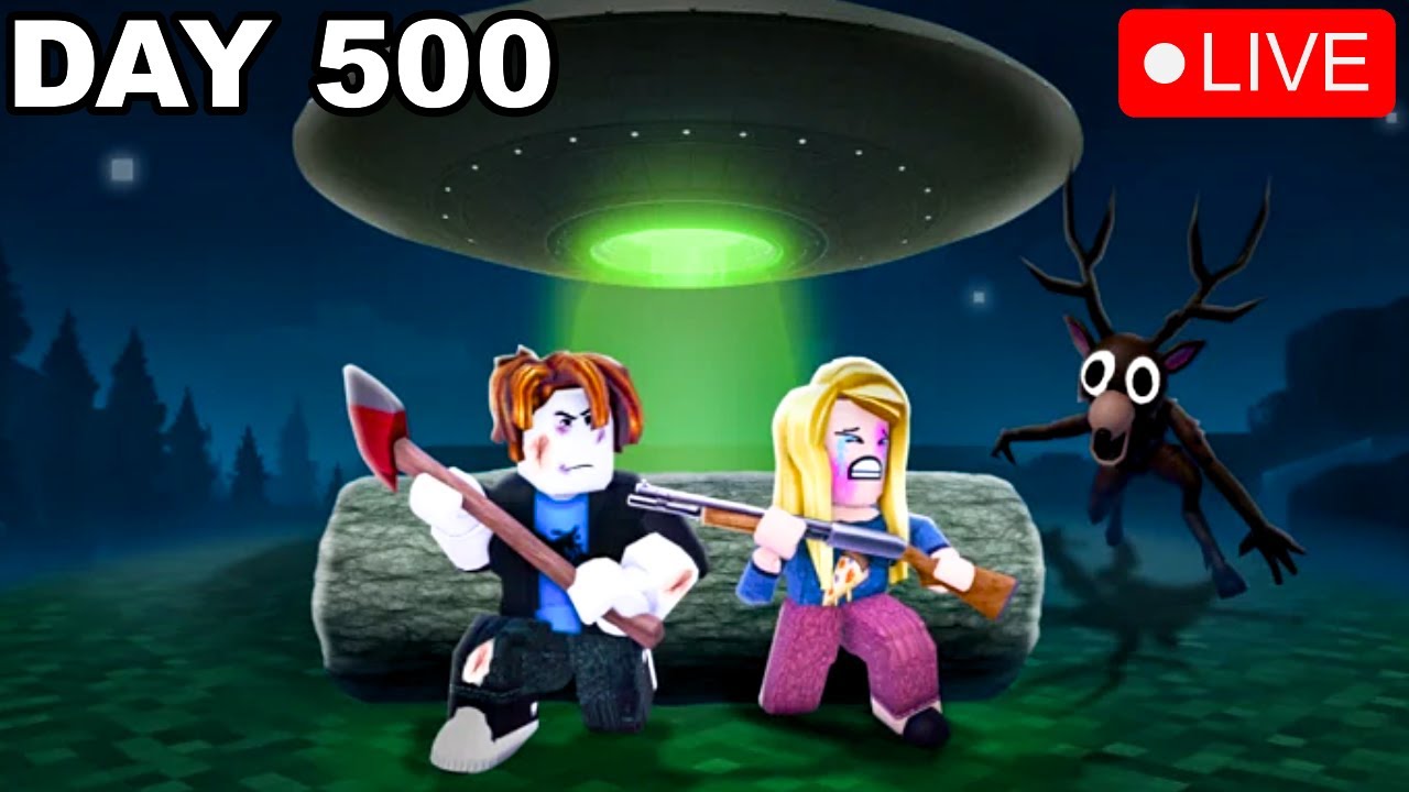 i survived OVER 500 NIGHTS in 99 Nights In The Forest!