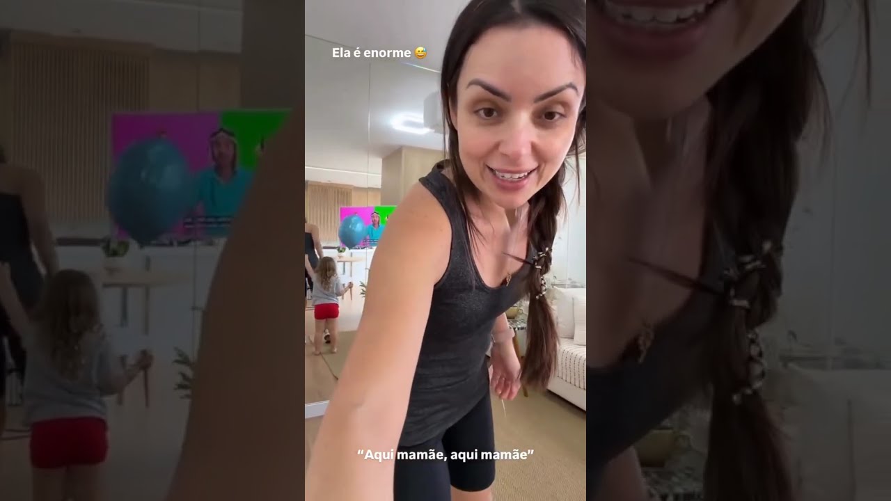 VOVÓ NETI  REALIZANDO  SEU GRANDE SONHO 