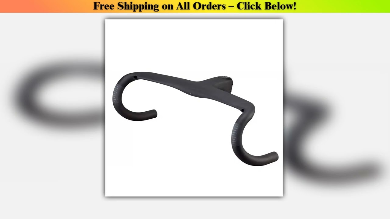 Elitaone Full Carbon Road Bike Handlebar Ultralight Racing Bent Bar Integrated
