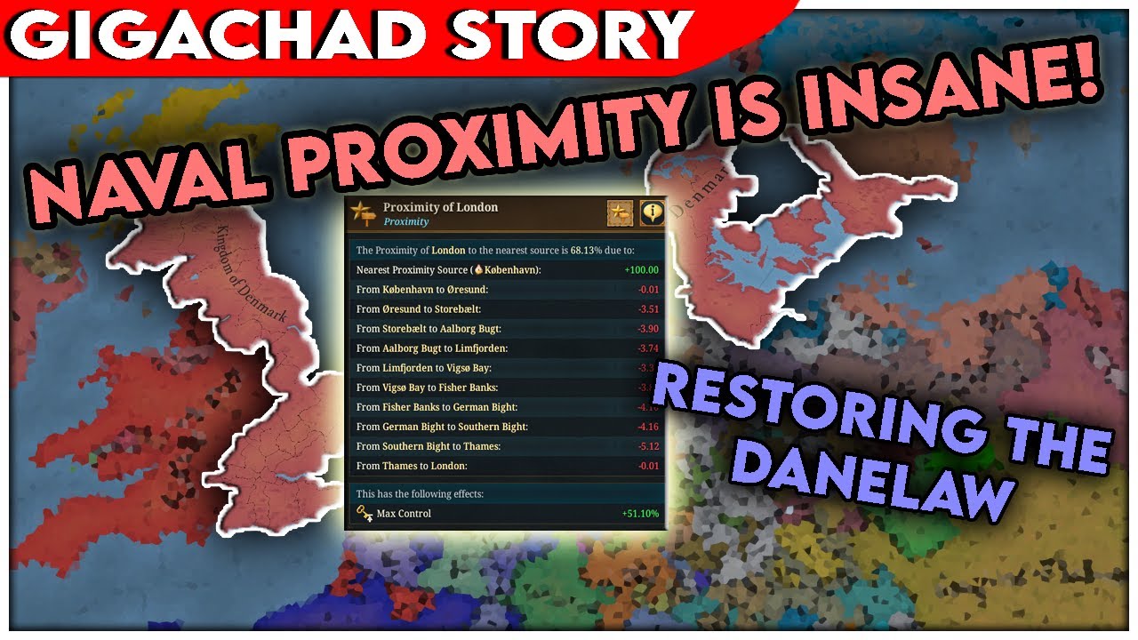 Using Naval Mechanics to RULE THE NORTH SEA | Europa Universalis 5 Denmark GIGACHAD Story