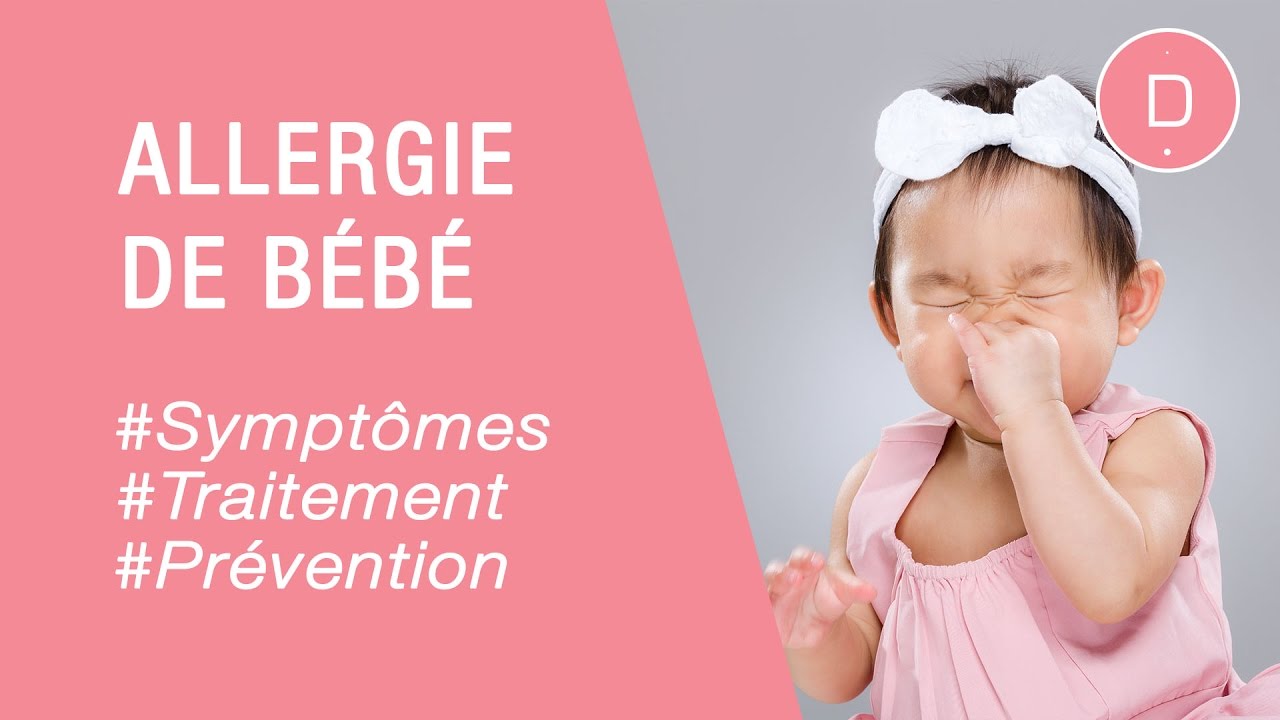 Comment reconnaître une allergie chez bébé ? Maladies infantiles