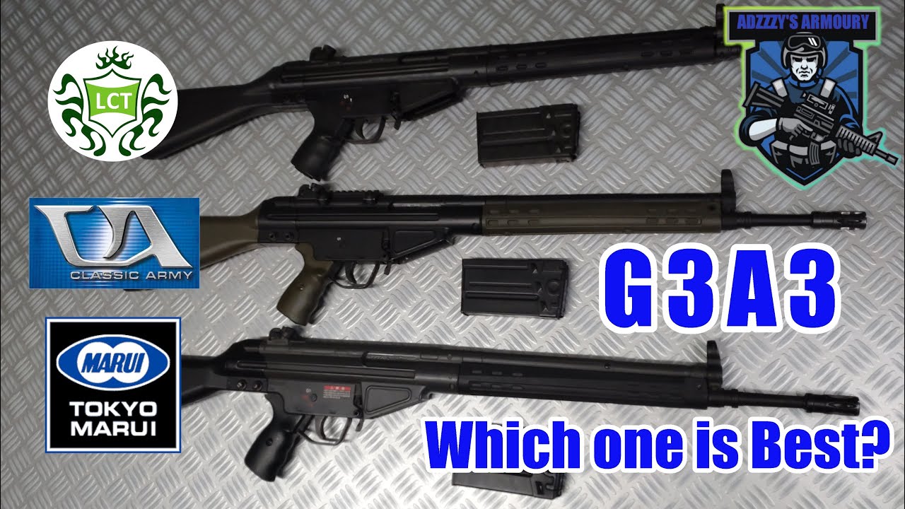 Распаковка и обзор LCT LC-3 G3A3 против Classic Army и Tokyo Marui