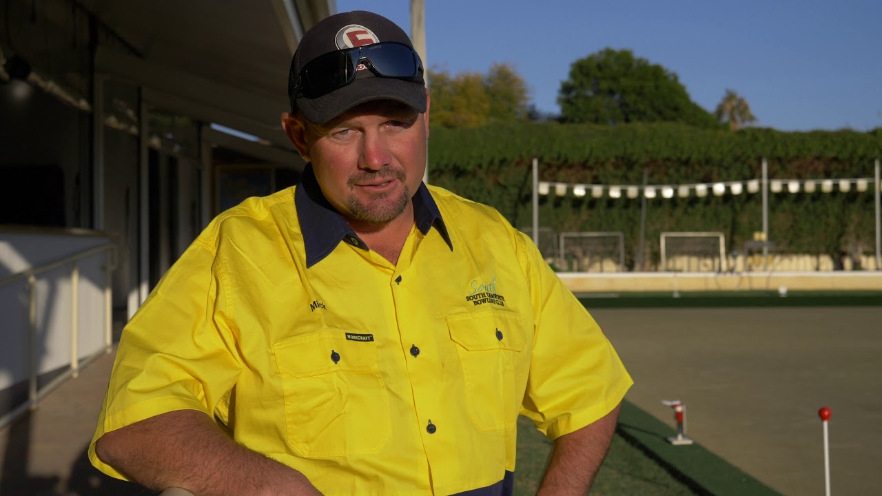 A day in the life of a lawn bowls greenkeeper