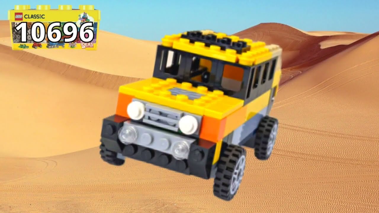Как собрать LEGO Hummer H3 (10696)