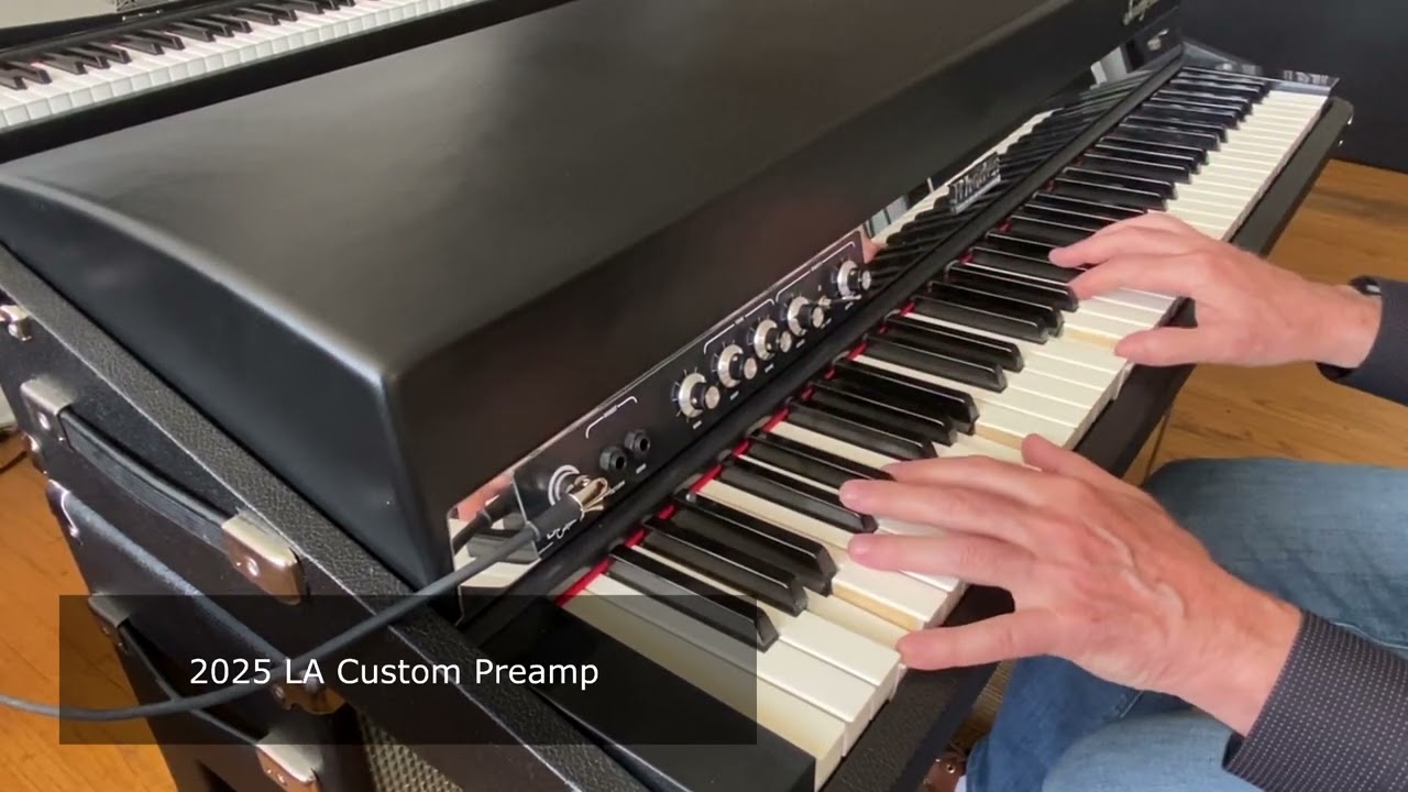 1969 Fender Rhodes Peterson Preamp vs 2025 LA Custom Preamp