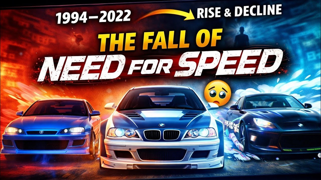 “From Street Racing King 👑 to Lost Identity…The Rise & Fall of Need for Speed 🏁💔”