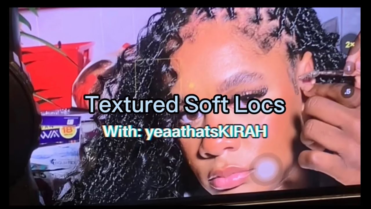 Textured Soft Locs Tutorial (VERY NATURAL RESULTS)