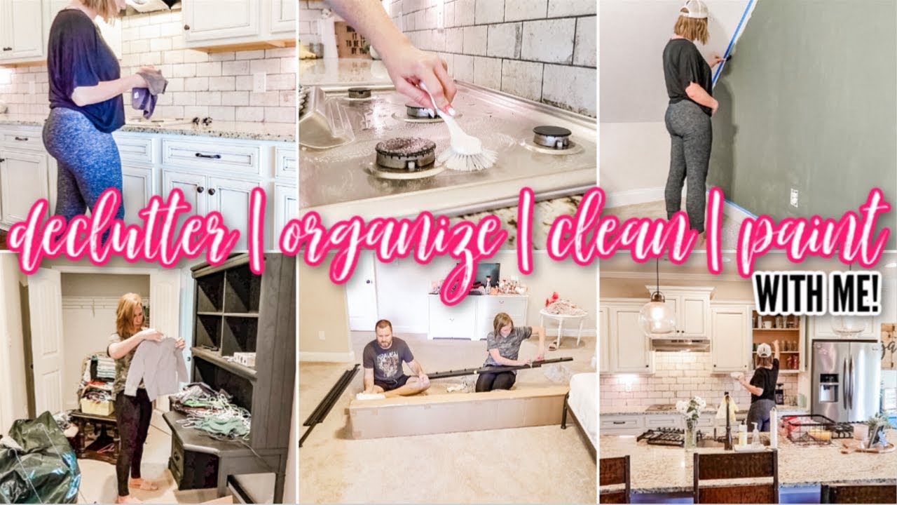 2020 HUGEEE DECLUTTER, CLEAN, & ORGANIZE WITH ME | LET'S GET IT DONE