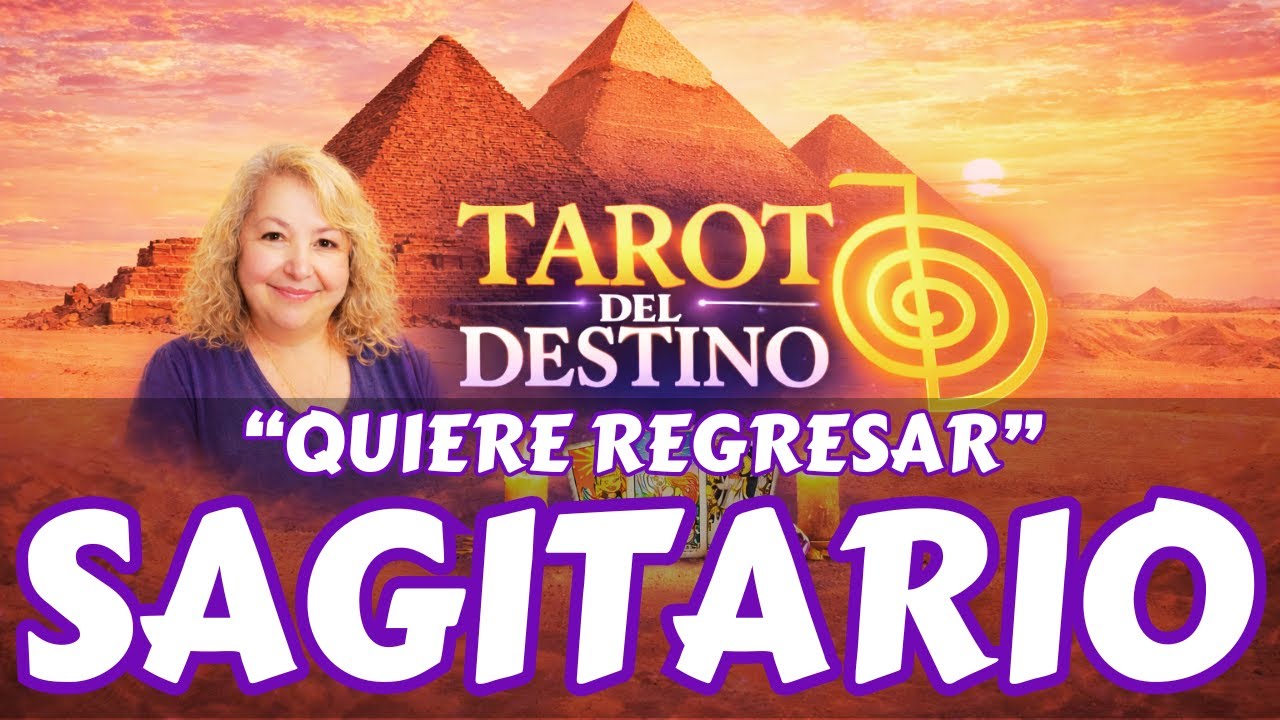 SAGITARIO ♐ ALGUIEN QUE SE FUE QUIERE REGRESAR… ESTO PASA PRONTO | Tarot del Destino #sagitario