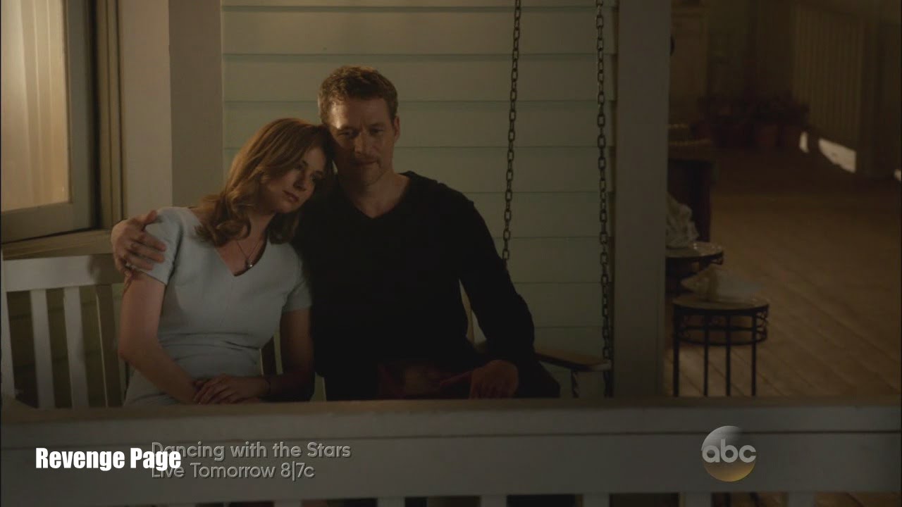 Revenge 4x19  Ending Scene "Exposure" Emily with Dad David