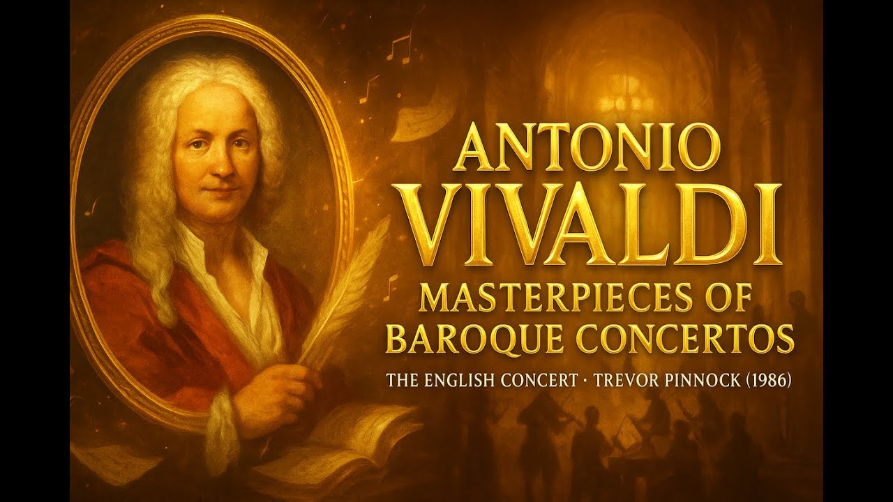 Antonio Vivaldi &ndash; Masterpieces of Baroque Concertos | The English Concert, Trevor Pinnock (1986)
