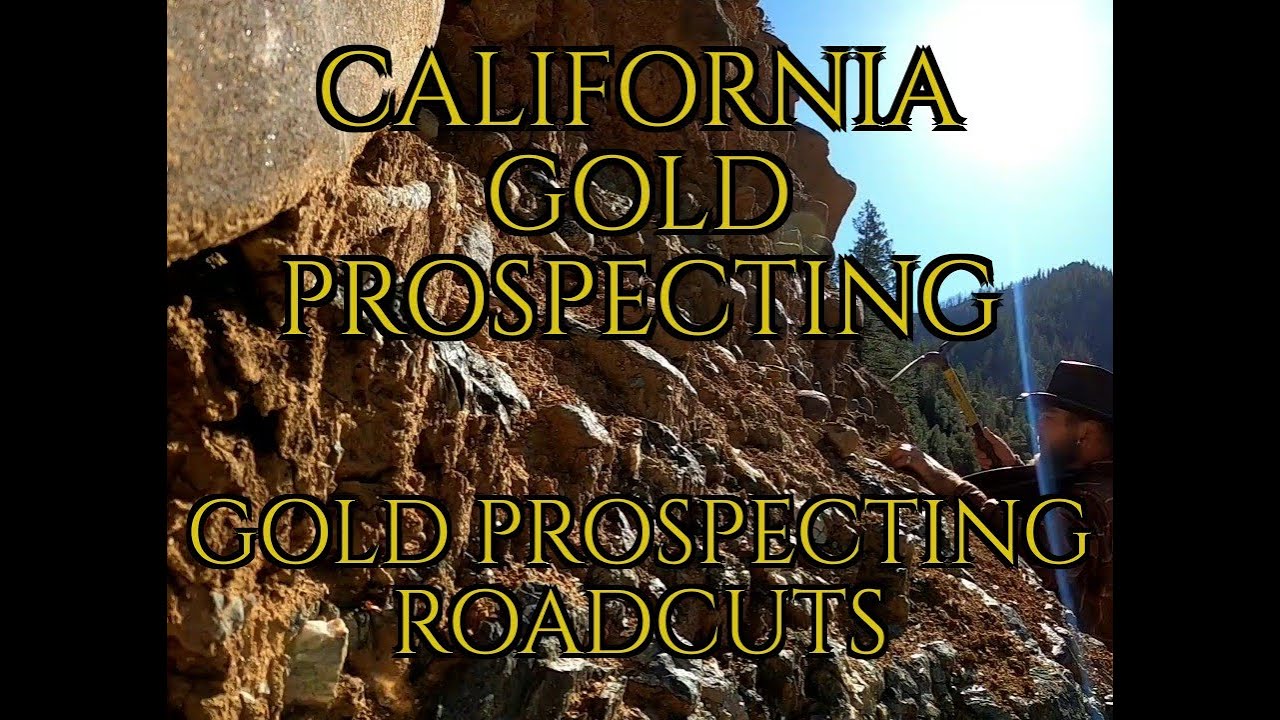 ⛏ Gold Prospecting California Roadcut ⛏ Happy Camp Siskiyou County Next To The Klamath River