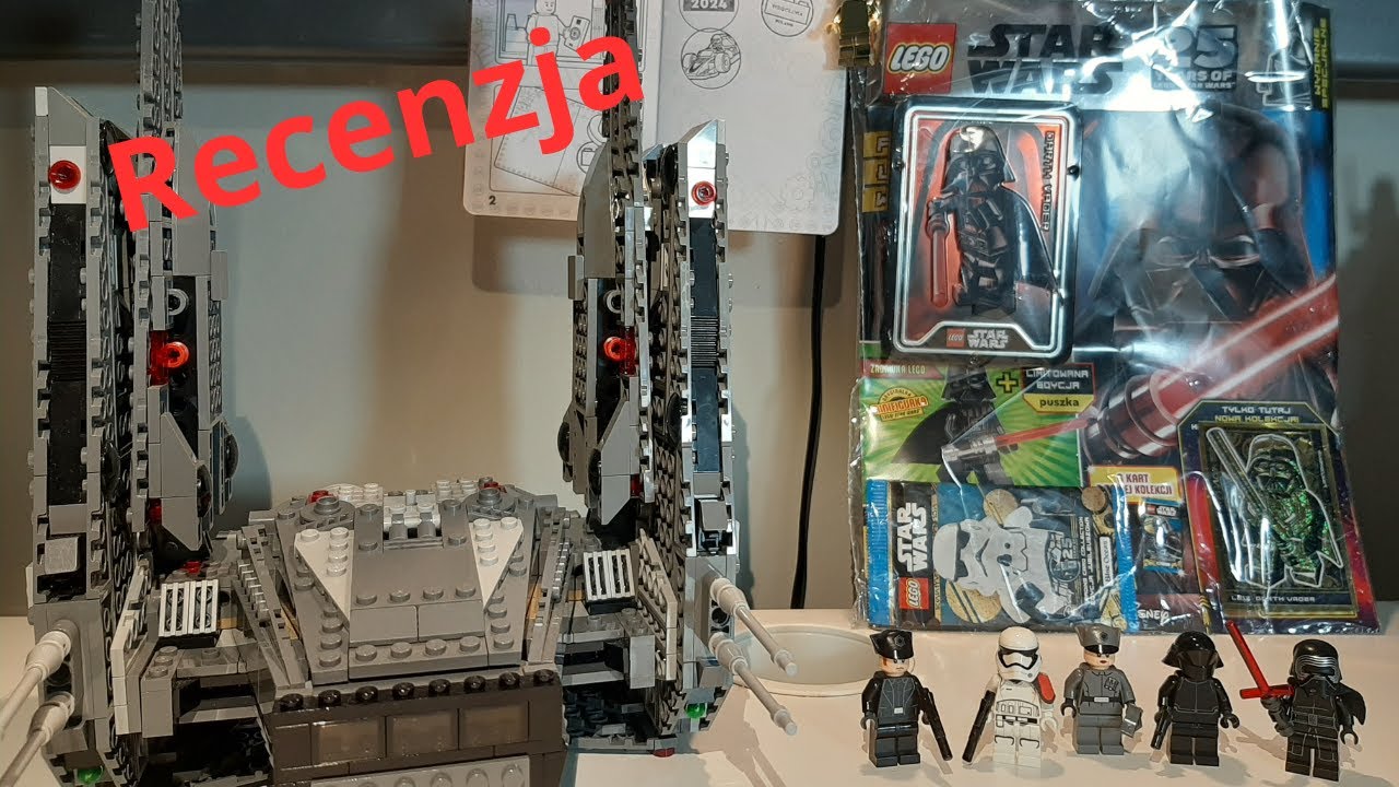 Lego Star Wars Wahadłowiec Dowodzenia Kylo Rena 75104