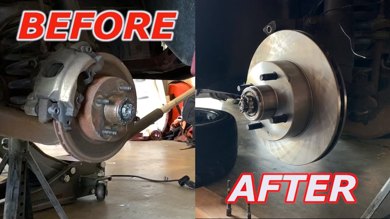 How to Change the Brake Rotors In your 1986 Mustang Four Eye Fox Body