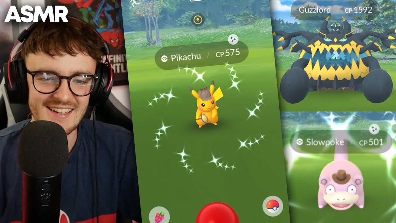 ASMR Pokemon Go | Событие «Возвращение детектива Пикачу»! (Шёпотом)