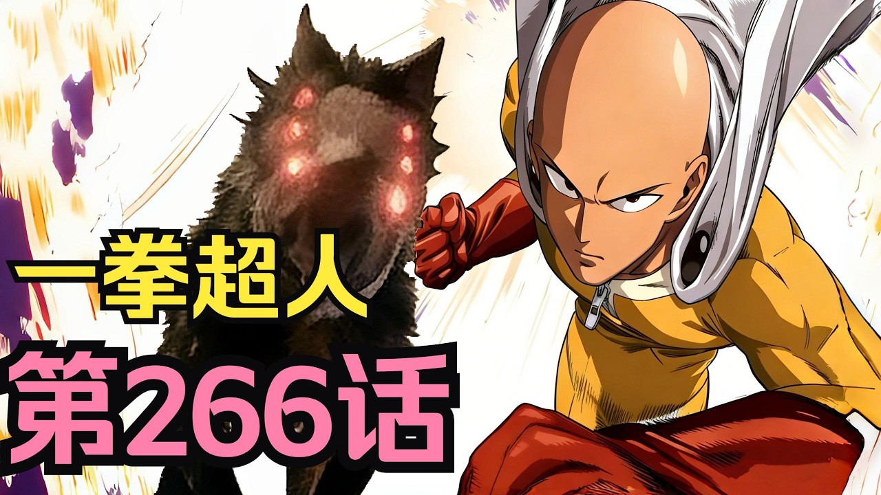 《一拳超人》266話 埼玉有弱點？！水龍討伐餓狼，&ldquo;醉漢&rdquo;&ldquo;大色狼&rdquo;大集結！#一拳超人 #一擊男 #熱血 #燃