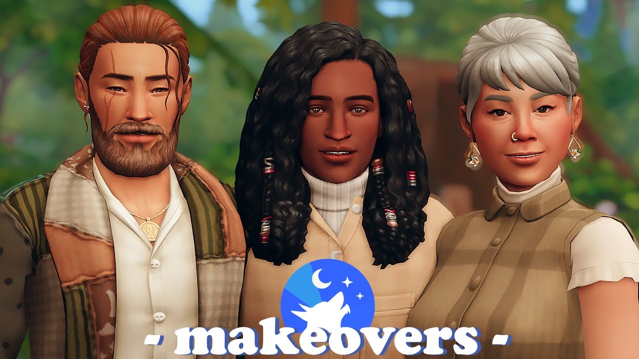 Giving the Volkov Household a makeover + cc list // The Sims 4 Werewolves - Create a Sim