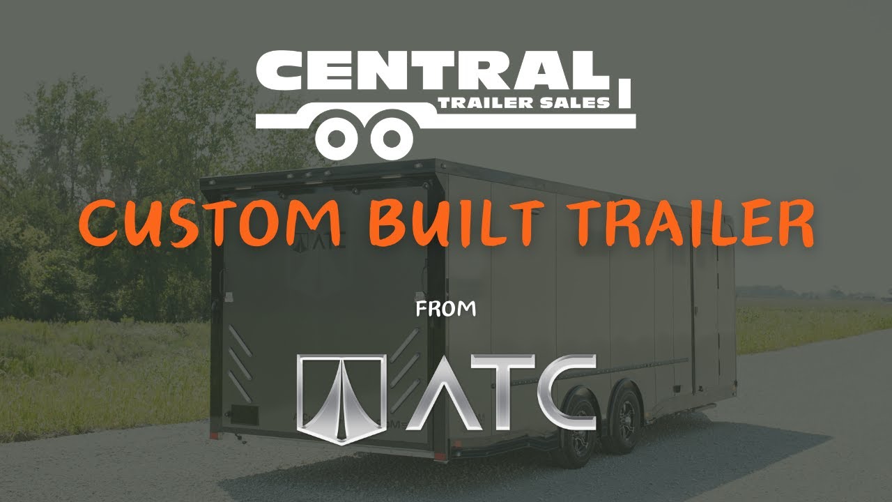 Custom $50,000 ATC Cargo Trailer | Fully Loaded Aluminum Car Hauler