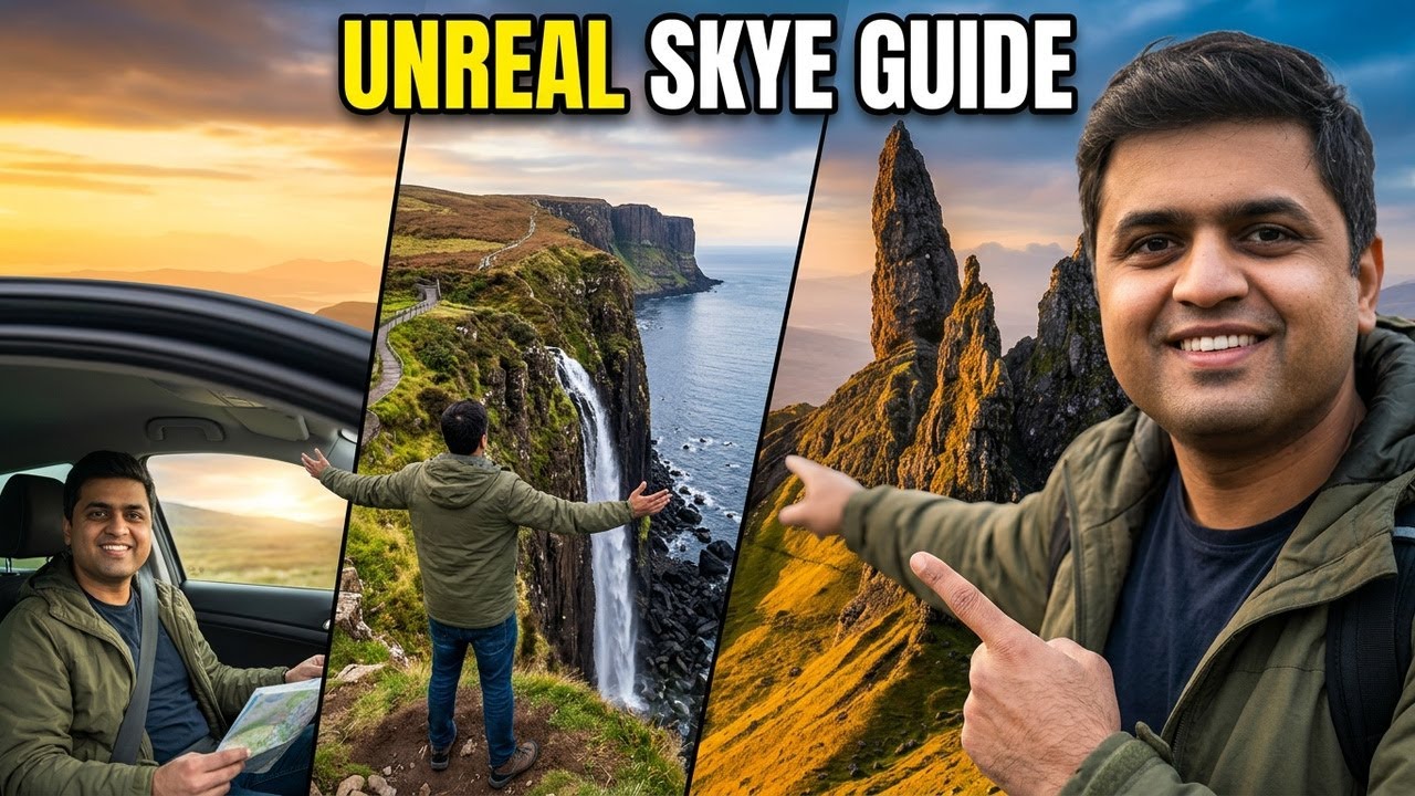Scotland Road Trip Ep 4  Isle of Skye Guide — Old Man of Storr, Kilt Rock & Quiraing (Hindi Vlog)