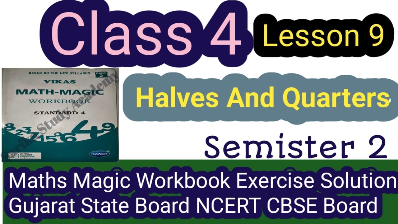 Class 4 Math Magic Le 9 workbook exercise solution Gujarat State Board