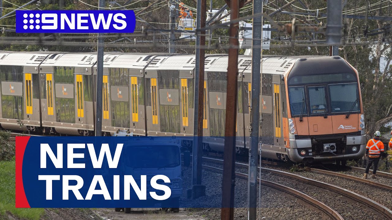 Two of Sydney's busiest lines will get new trains | 9 News Australia