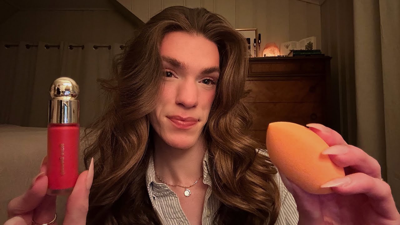 asmr doing your spring makeup 🌷