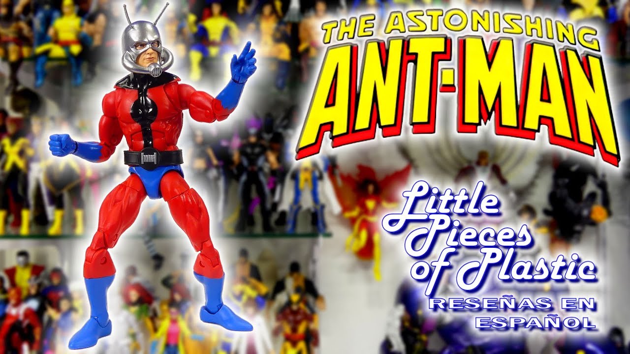 Astonishing Ant-Man Marvel Legends Target Reseña Revisión Review Little Pieces Plastic