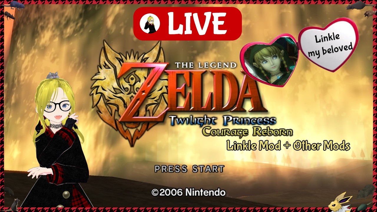 [LIVE] Testing The Courage Reborn PC Port For Twilight Princess! [EPILEPSY WARNING]