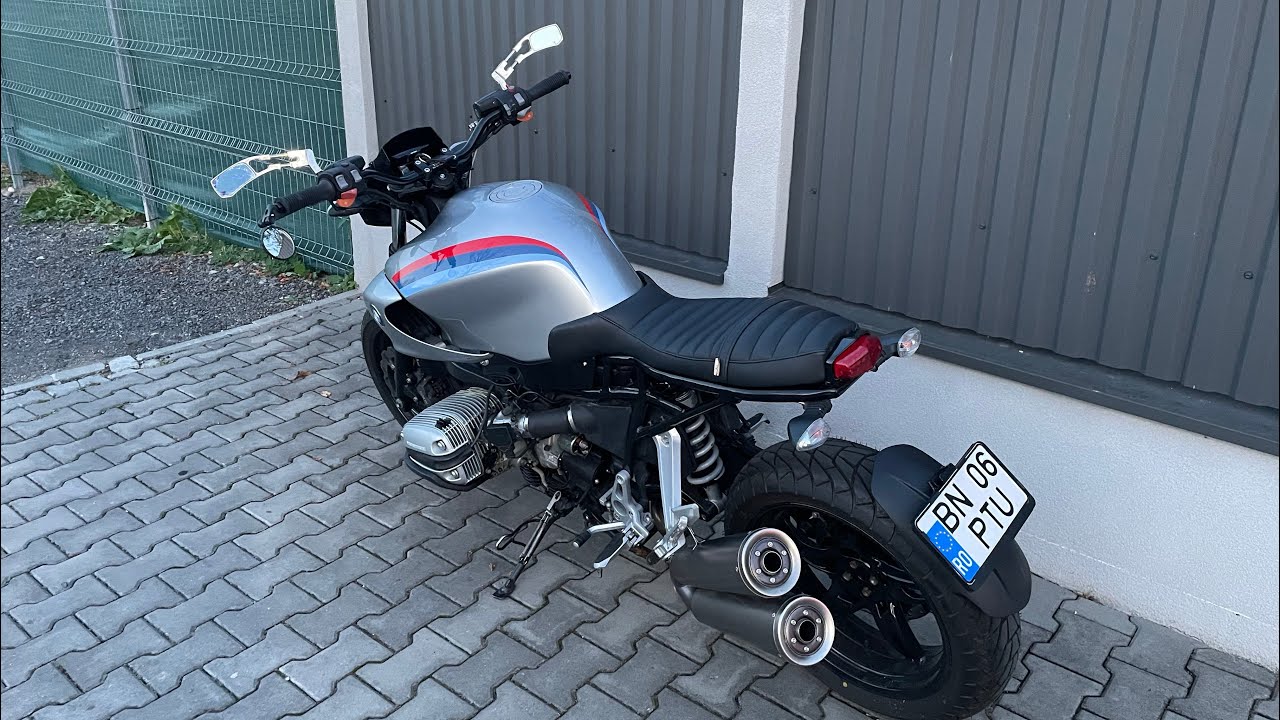 Custom bmw r 1150 rt - walkaround and idle sound
