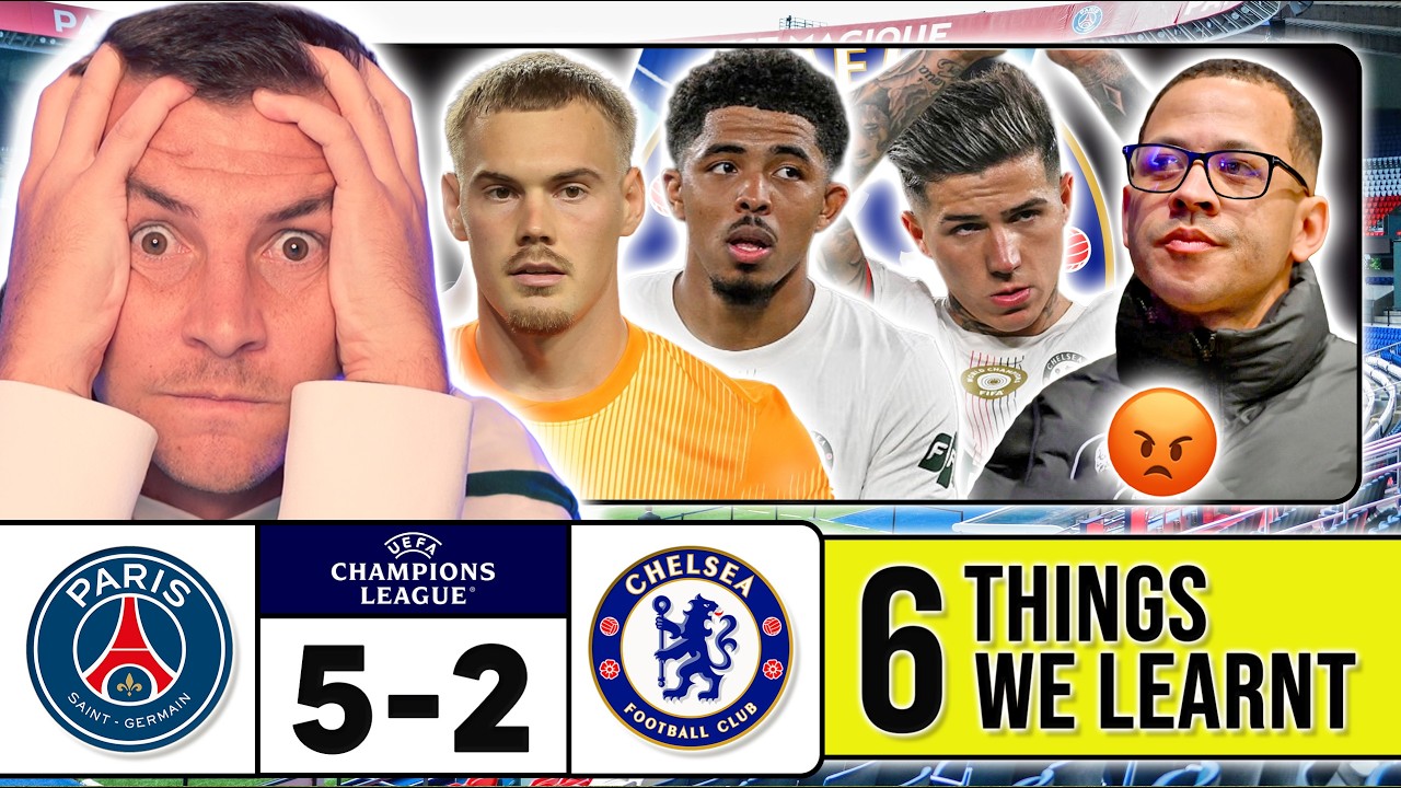 6 вещей, которые мы узнали из матча ПСЖ 5-2 Челси 🤯