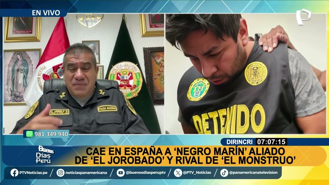 &iexcl;Captura exitosa! As&iacute; fue detenido el peligroso 'Negro Mar&iacute;n' en Espa&ntilde;a 🚓👮&zwj;♂️