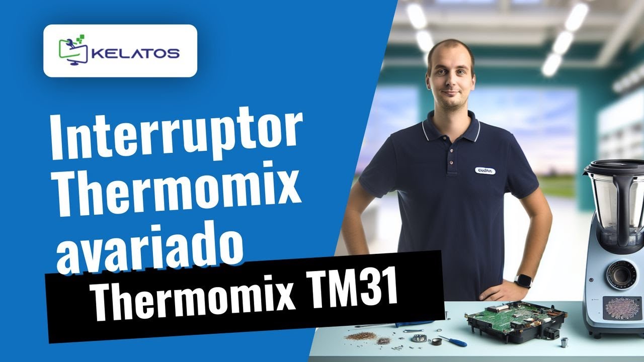 Interruptor avariado na sua Thermomix TM31? 🛠️ Substituição fácil!