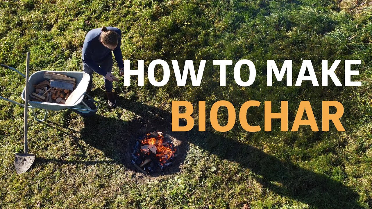 How To Make Biochar In A Pit | A Simple Method