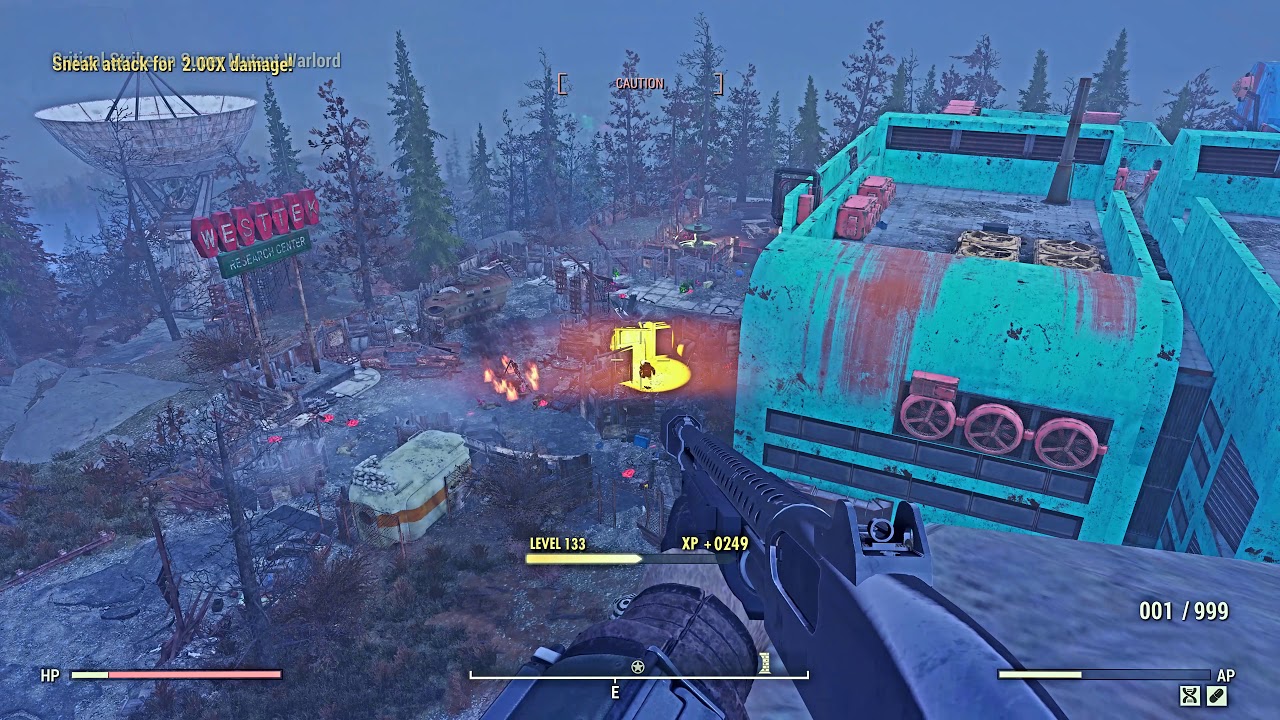 Fallout 76 Shotgun Test