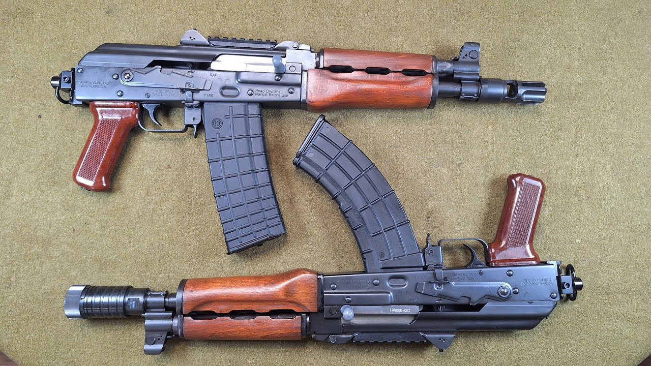 Обзор и характеристика Zastava ZPAP85 и Zastava ZPAP92.