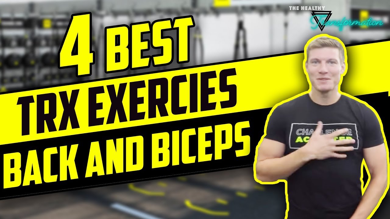 4 Best TRX BACK and BICEPS EXERCISES  That you can do Anywhere