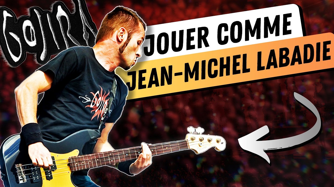 Jouer de la basse à la manière de Jean-Michel Labadie (Gojira)