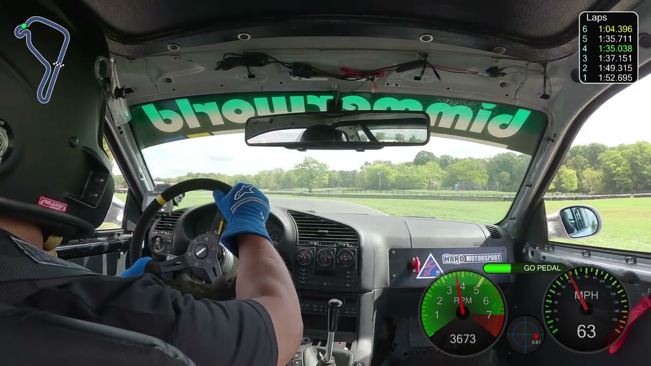 SeatTime - Summit Point Main BMW E36 M3 - Sept. 28th, 2023