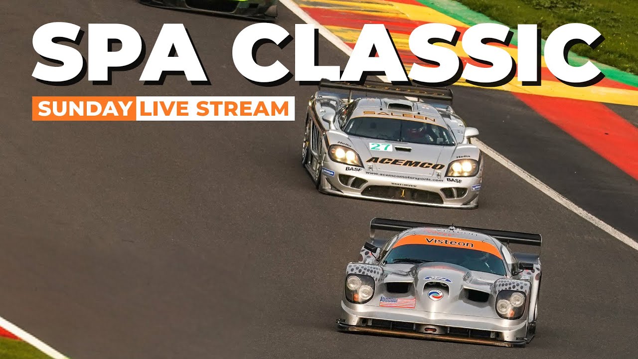 2025 Spa Classic Sunday | Live Stream