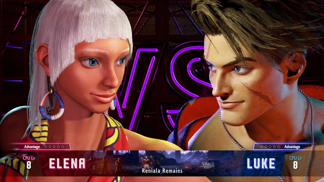 SEASON 3 Elena vs Luke (CPU8 vs CPU8) series 1