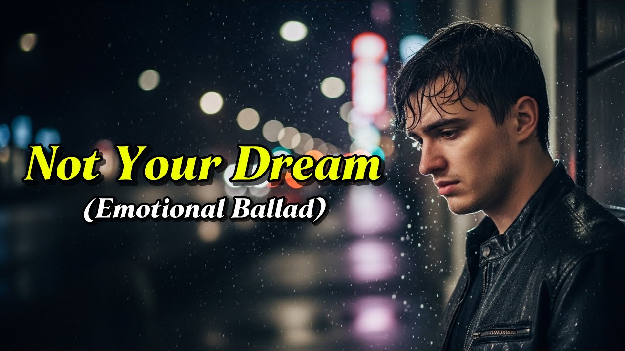 Not Your Dream – Emotional Ballad | A Song About Letting Go & Self-Worth