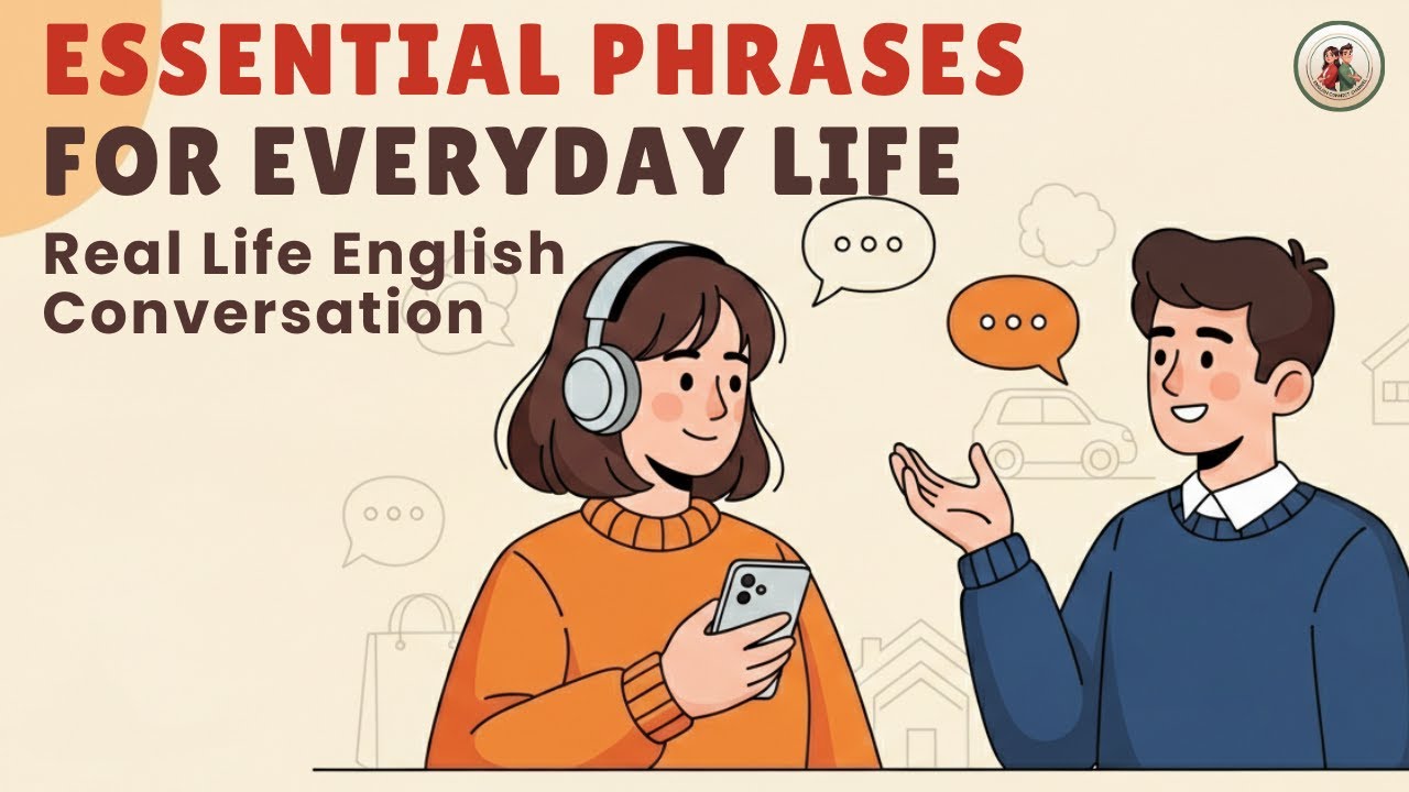 Essential English Phrases for Everyday Life | Real Life English Conversation | English Podcast
