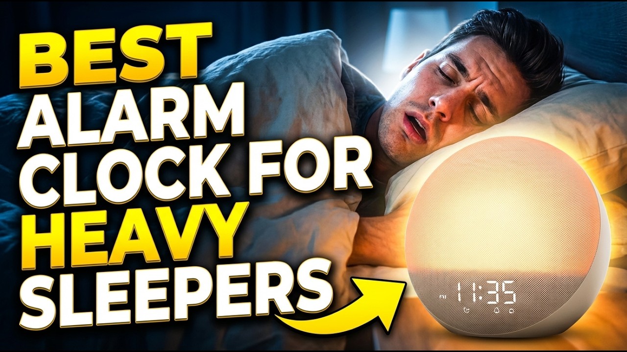 Best Alarm Clock for Heavy Sleepers | Odokee Sunrise Clock Review