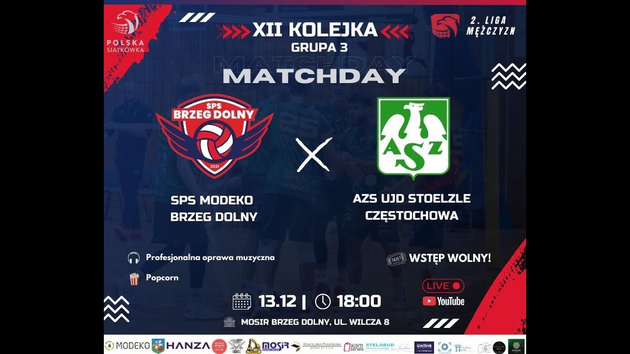SPS MODEKO BRZEG DOLNY VS AZS UJD STOELZLE CZESTOCHOWA