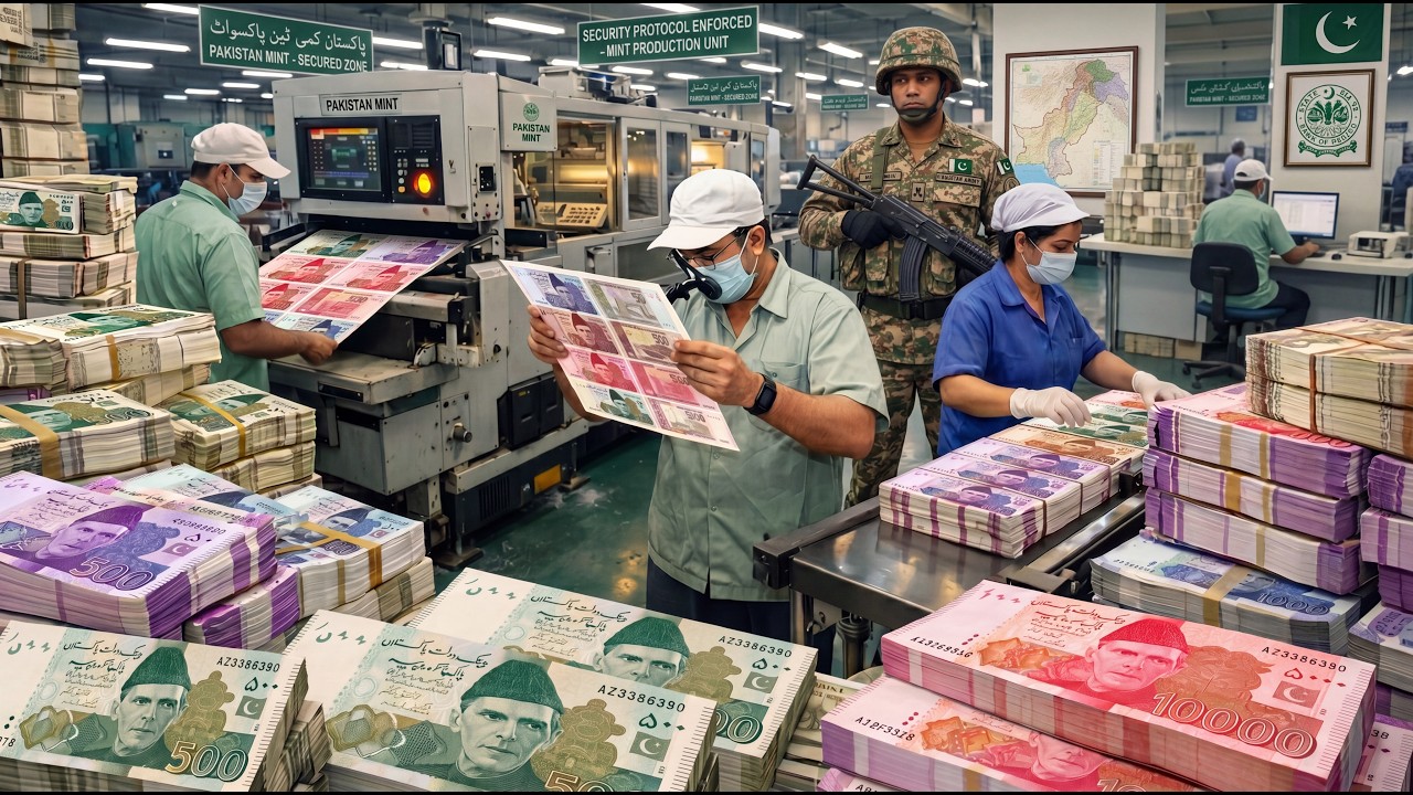 Inside Pakistan's High-Security Money Factory | How Pakistan&rsquo;s Currency Is Made (Full Process)