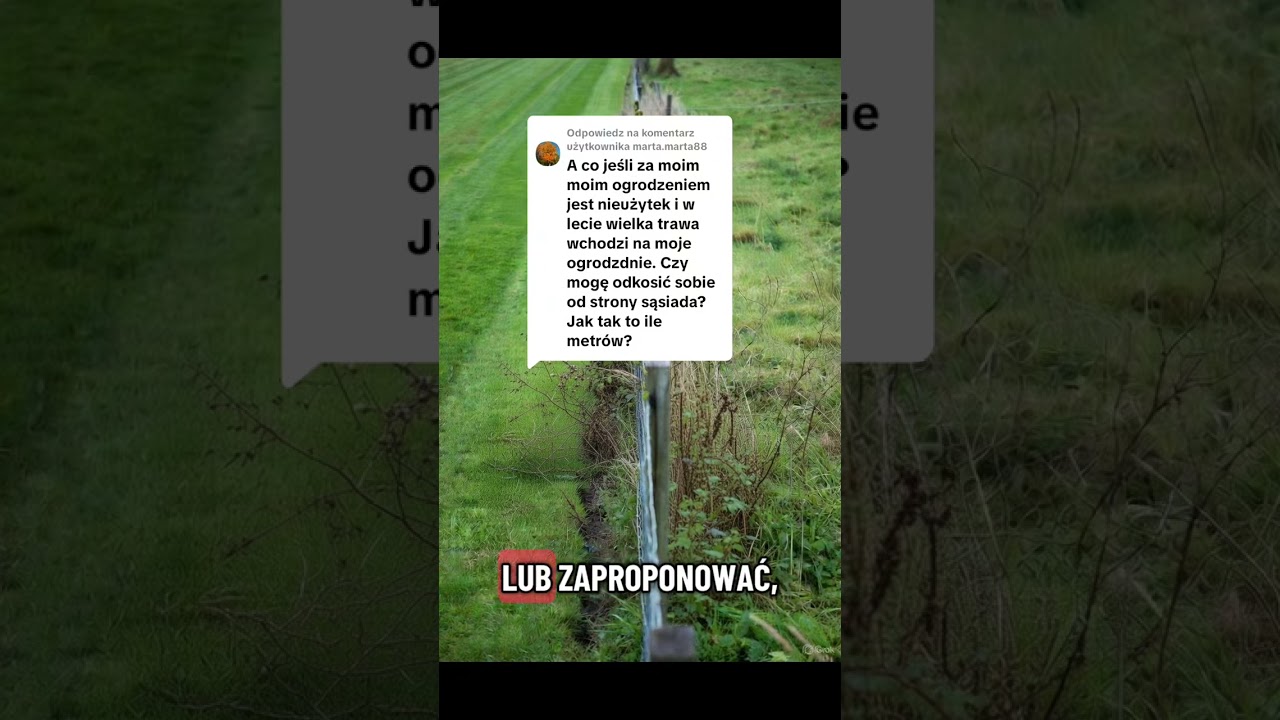 CO ROBIĆ???WYSOKA TRAWA PRZECHODZI OD SĄSIADA Z DZIAŁKI!!