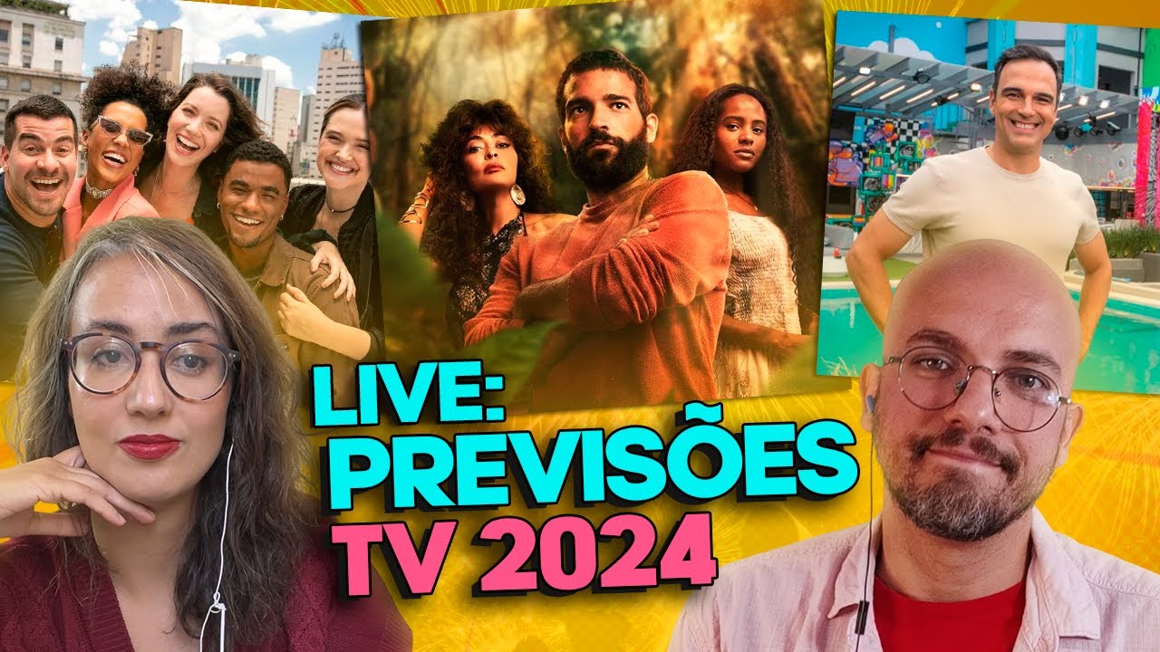 LIVE: PREVISÕES para a TV em 2024 | Coisas de TV