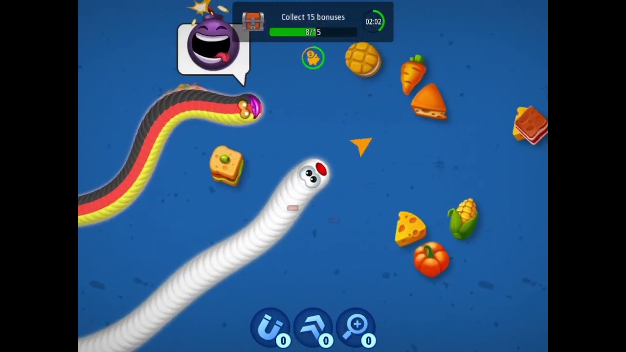 Worm Io gameplay #minecraft #gaming #roblox